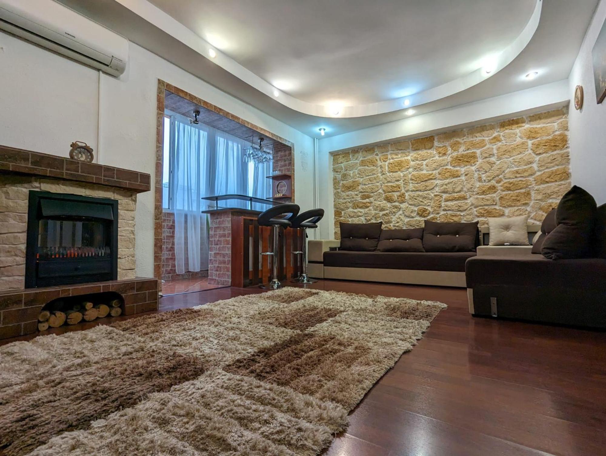 Modern Oasis With A Cozy Fireplace Your Stylish Apartment Minutes From Downtown Bucharest Exterior photo